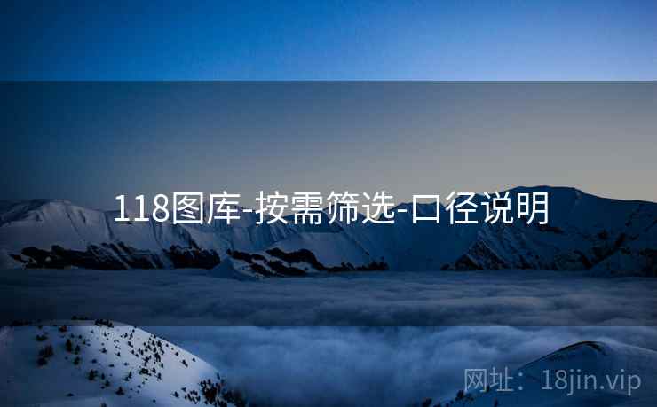 118图库-按需筛选-口径说明